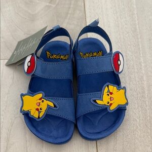 H&M Blue Kids Pokémon Pikachu Sandals